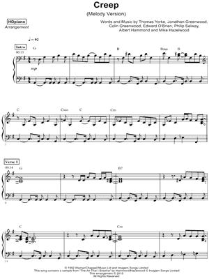 Creep [melody version]