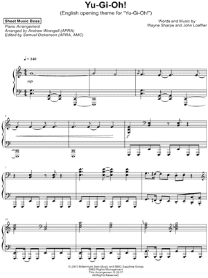 Yu-Gi-Oh! by Sheet Music Boss - Sheet Music
