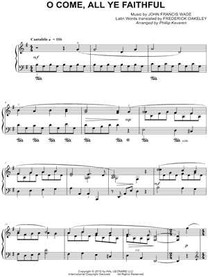 O Come, All Ye Faithful