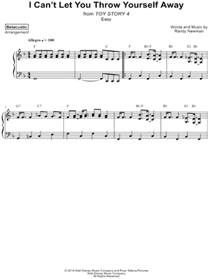 I Can't Let You Throw Yourself Away