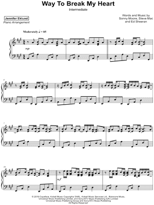 Way to Break My Heart [intermediate]