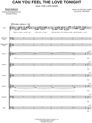 Can You Feel the Love Tonight