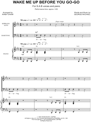 Wake Me Up Before You Go-Go