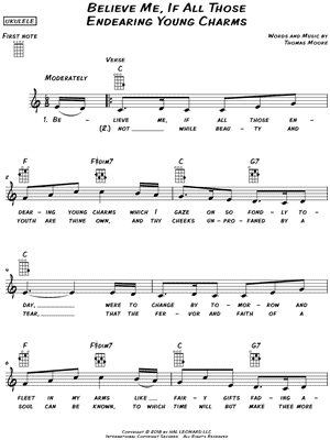 Believe Me, If All Those Endearing Young Charms