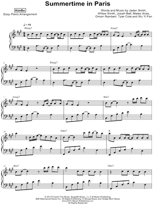 Summertime in Paris [easy]