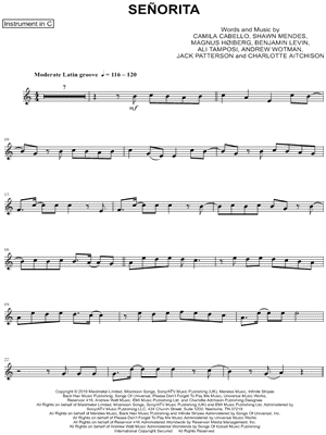 Señorita - C Instrument