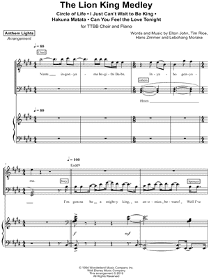 The Lion King Medley