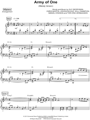 Army of One [melody version]