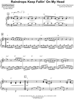 Raindrops Keep Fallin' on My Head