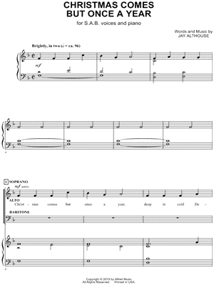 Christmas Comes But Once a Year