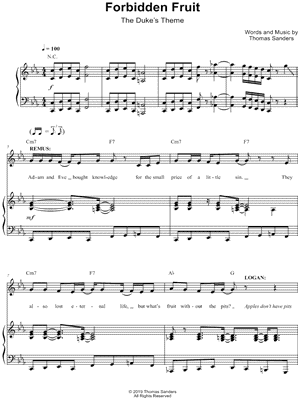 Forbidden Fruit (The Duke's Theme)