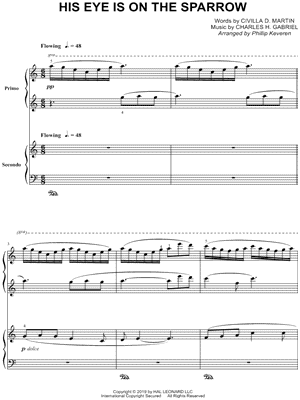 His Eye Is on the Sparrow