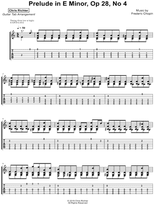 Prelude in E Minor, Op.28, No.4