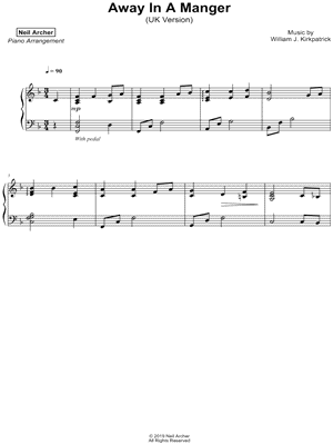 Away in a Manger (UK version)