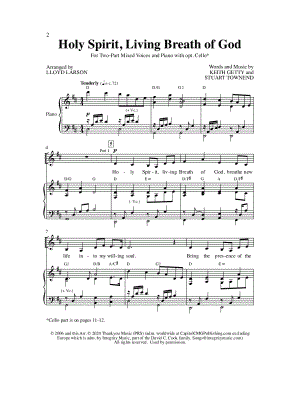 Holy Spirit, Living Breath of God