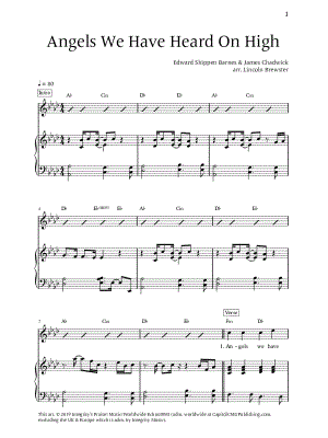 Angels We Have Heard on High