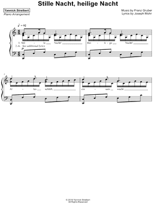 Stille Nacht, Heilige Nacht (Silent Night)