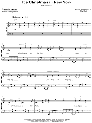 It's Christmas in New York [intermediate]