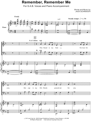 Remember, Remember Me