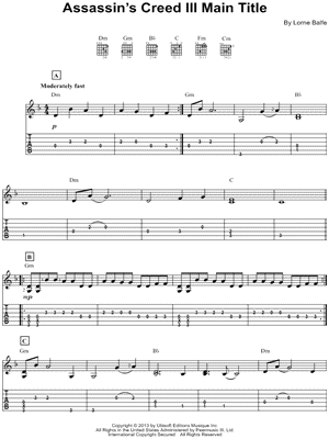 Assassin's Creed III Main Title