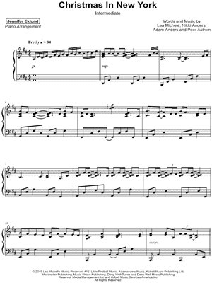 Christmas in New York [intermediate]