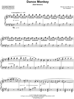 Dance Monkey (Sad Version)