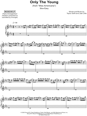 Only the Young [Slow Easy]