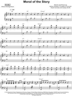 Moral of the Story by KimBo - Sheet Music