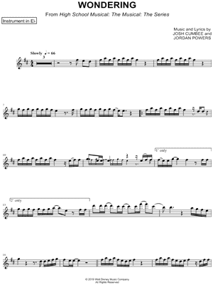 Wondering - Eb Instrument