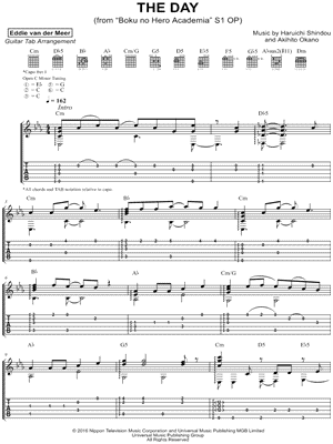 The Day (from Boku no Hero Academia S1 OP)