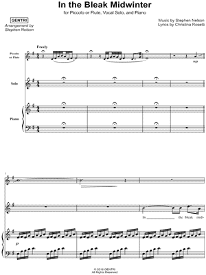 In the Bleak Midwinter