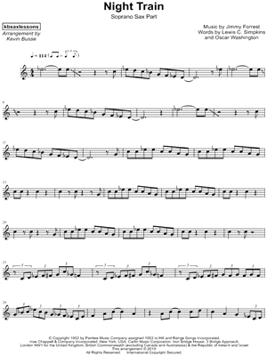 Night Train by Kevin Busse - Sheet Music