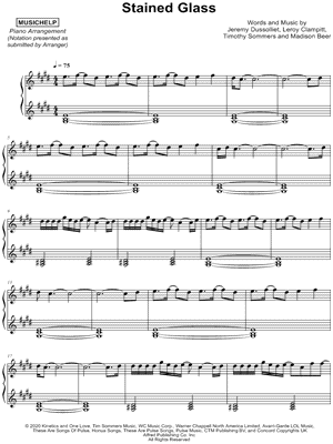 Stained Glass by MUSICHELP - Sheet Music