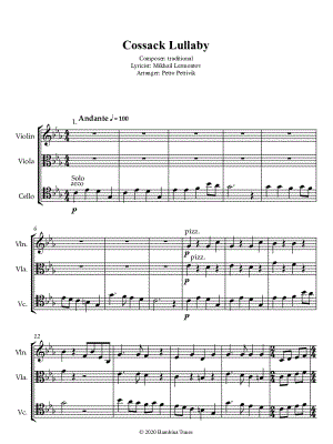Cossack Lullaby