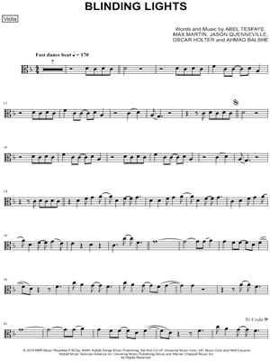 Blinding Lights - Viola