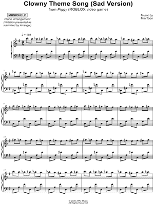 Clowny Theme Song (Sad Version)