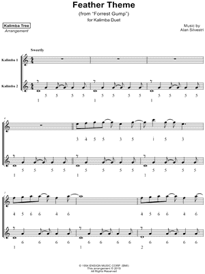 Feather Theme - Kalimba Duet