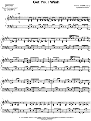 Get Your Wish by Pianobin - Sheet Music