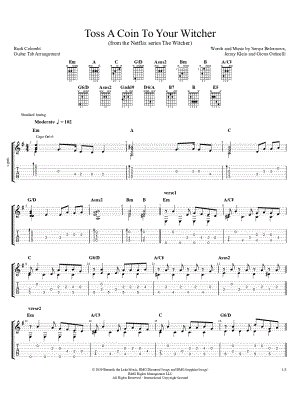 Toss a Coin to Your Witcher