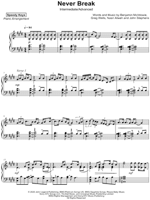 Never Break [intermediate / advanced]