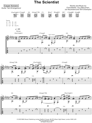 The Scientist by Casper Esmann - Sheet Music