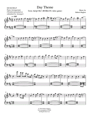 Day Theme by MUSICHELP - Sheet Music