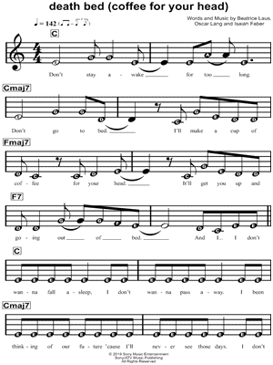 death bed (coffee for your head)