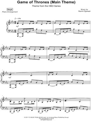 Game of Thrones (Main Theme)