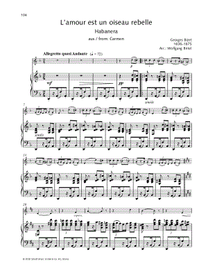 Habanera - Violin & Piano