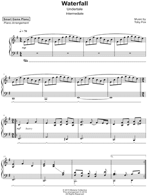 Waterfall by Materia Editions - Sheet Music