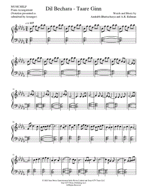 Taare Ginn (from Dil Bechara)