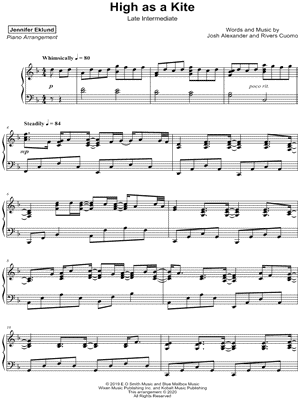 High as a Kite [late intermediate]