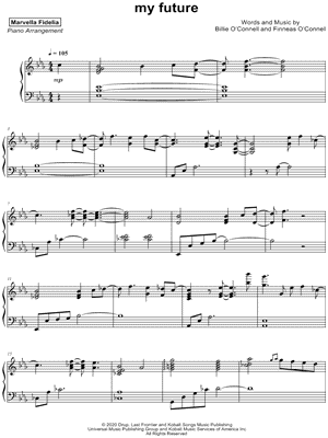 my future by Marvella Fidelia - Sheet Music