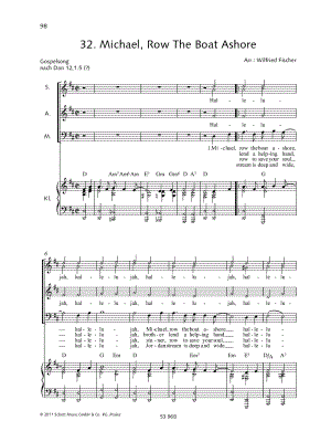 Michael, Row the Boat Ashore